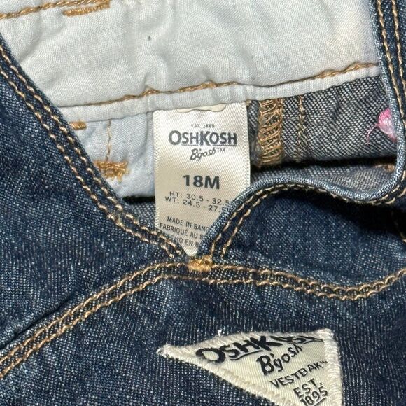 Oshkosh heart 18 month heart‎ overalls - Picture 2 of 3